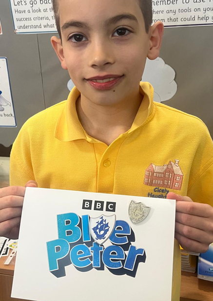  Blue Peter Reading Badge